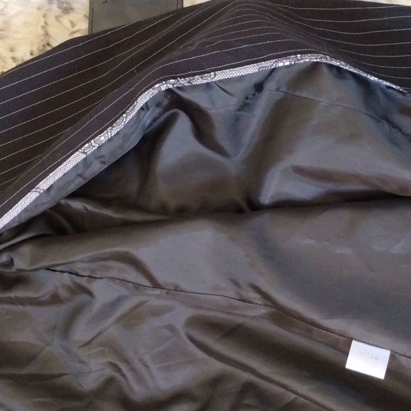 Pinstripe Blazer Sportcoat - Picture 7 of 10